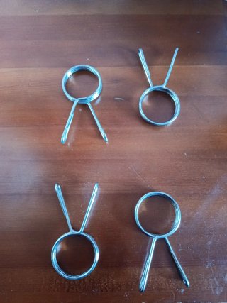 Set de 4 Abrazaderas para Pesas 50mm