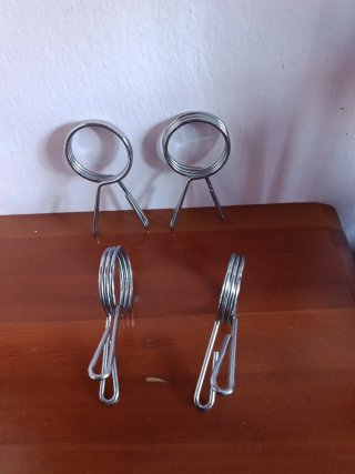 Set de 4 Abrazaderas para Pesas 50mm