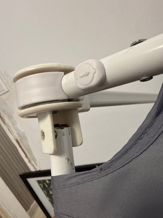 Barrera de seguridad infantil gris