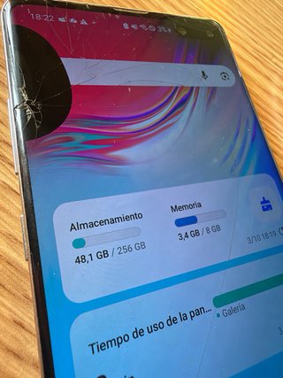 Samsung S10 5G para piezas o reparar
