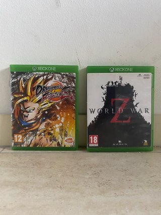 Juegos Xbox One: Dragon Ball FighterZ y World War
