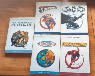 Lote clásicos del cómic Marvel y DC