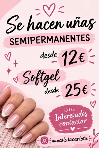 Uñas Semipermanentes y Softgel