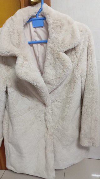 Abrigo pelo sintético mujer Talla M