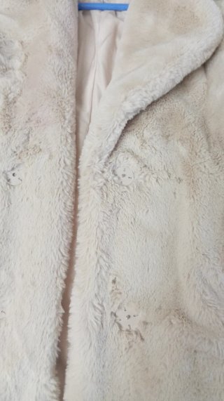 Abrigo pelo sintético mujer Talla M