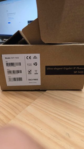 Teléfono IP Yealink SIP-T42S