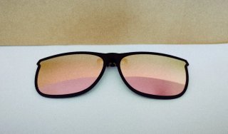 Clip Gafas de Sol Polarizadas - Rosa Neón