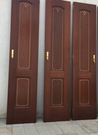 4 Puertas de Armario de Madera Maciza
