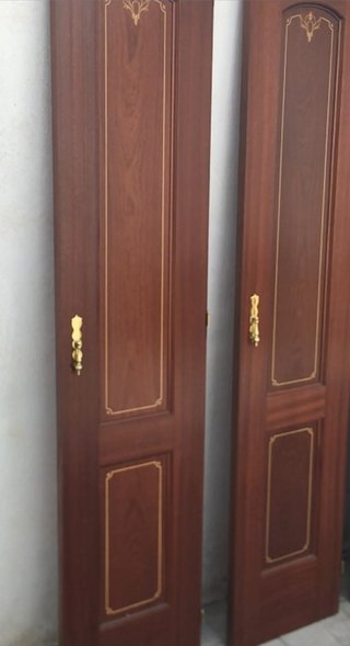 4 Puertas de Armario de Madera Maciza