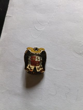 Insignia Escudo España Águila años 50