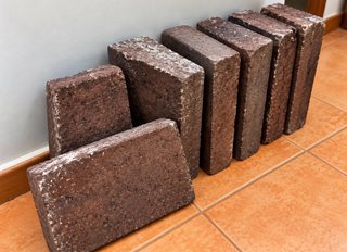 45 Ladrillos Acumulador Eléctrico Refractarios