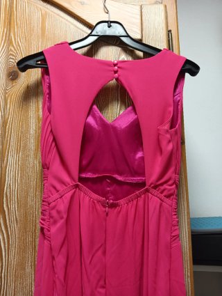 Vestido de fiesta rosa