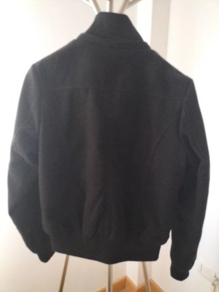 Abrigo FOGLIE ROSSE XL Negro