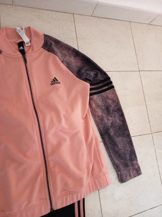 Chándal Adidas coral y Negro