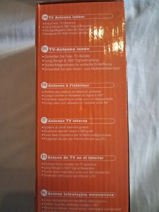 Antena TV Portátil 4K 1080p (Ref 2)