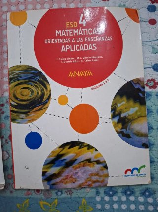 Libro 4°Eso Matemáticas