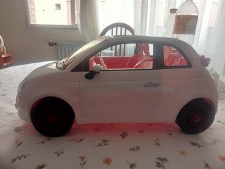 Coche de juguete Barbie blanco