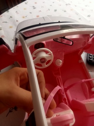 Coche de juguete Barbie blanco
