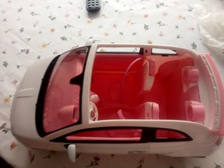 Coche de juguete Barbie blanco
