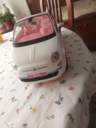 Coche de juguete Barbie blanco