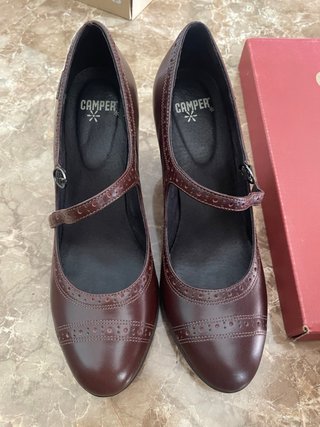 Zapatos de Salón Camper Marrones Talla 38