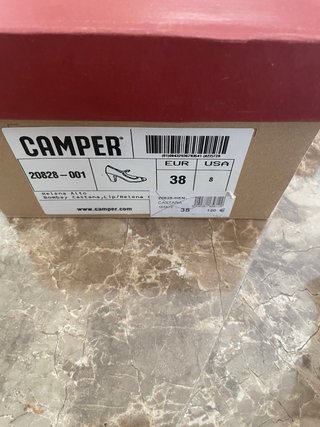 Zapatos de Salón Camper Marrones Talla 38