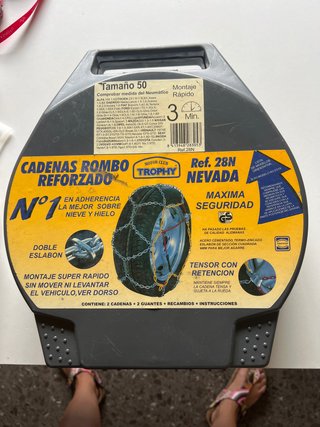 Cadenas para coche  para nieve