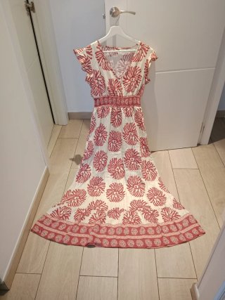 Vestido Largo Estampado