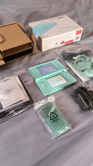 Nintendo DS Lite Verde Completa