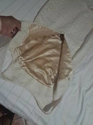 Vestido de cóctel beige