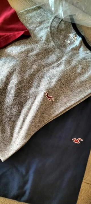 Lote 3 Camisetas Hollister Hombre original