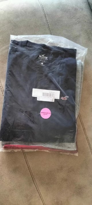 Lote 3 Camisetas Hollister Hombre original