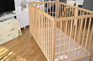 Cuna IKEA SNIGLAR + Colchón Ecukids care Pigü