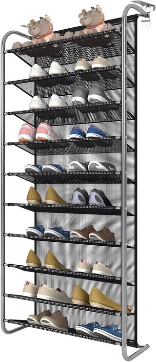 Organizador Zapatero Para Puerta 10 Niveles