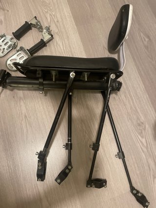 Silla para niños para bici sin portaequipajes