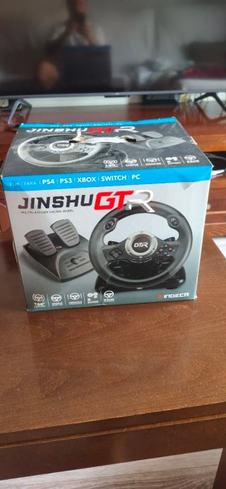 Volante Gaming Indeca Jinshu GTR