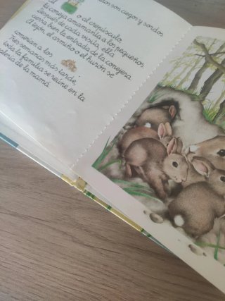 Cuento antiguo El conejo - Colección Animales Amig