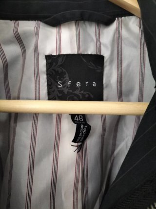 Abrigo Sfera Negro Talla M