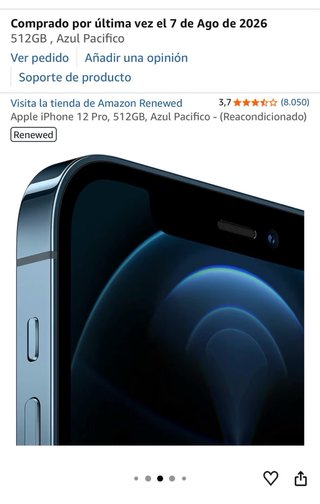 iPhone 12 Pro 512GB Azul Pacífico