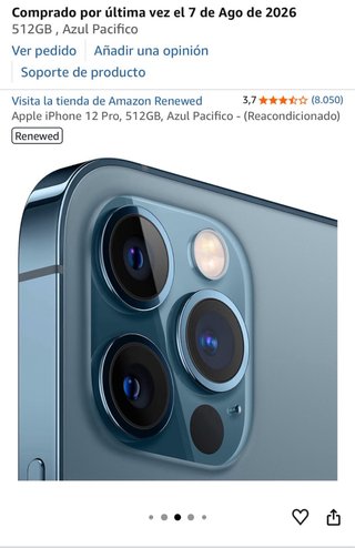iPhone 12 Pro 512GB Azul Pacífico