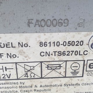 PANTALLA MULTIFUNCION TOYOTA TOYOTA AVENSIS WAGON (T25) 2003-2009