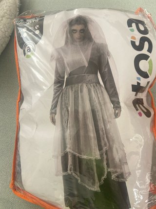 Disfraz Novia Cadáver Atosa Talla M