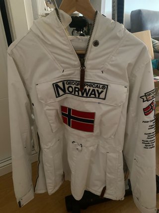 Chaqueta Geographical Norway Blanca