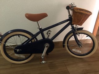 Bicicleta Banwood 16 Azul con Cesta
