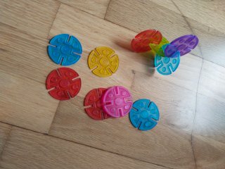 Interlocking Discs Guidecraft Juego Manipulativo