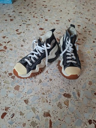 Zapatillas Converse Run Star Hike Beige/Negro