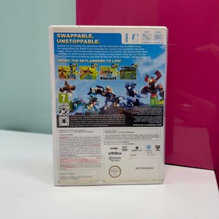 Videojuego Wii Skylander Swap force + Base + 3 Muñecos