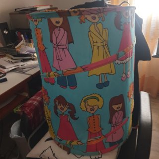 Cesto Ropa/Juguetes Diseño Niñas