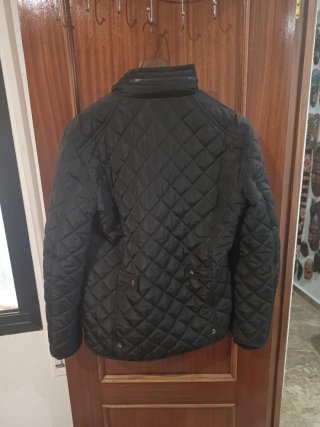 Chaqueta acolchada negra