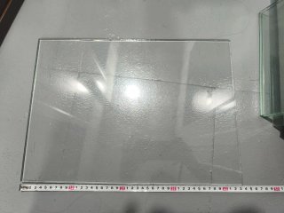 Placa de Cristal 43,5 x 31 cm